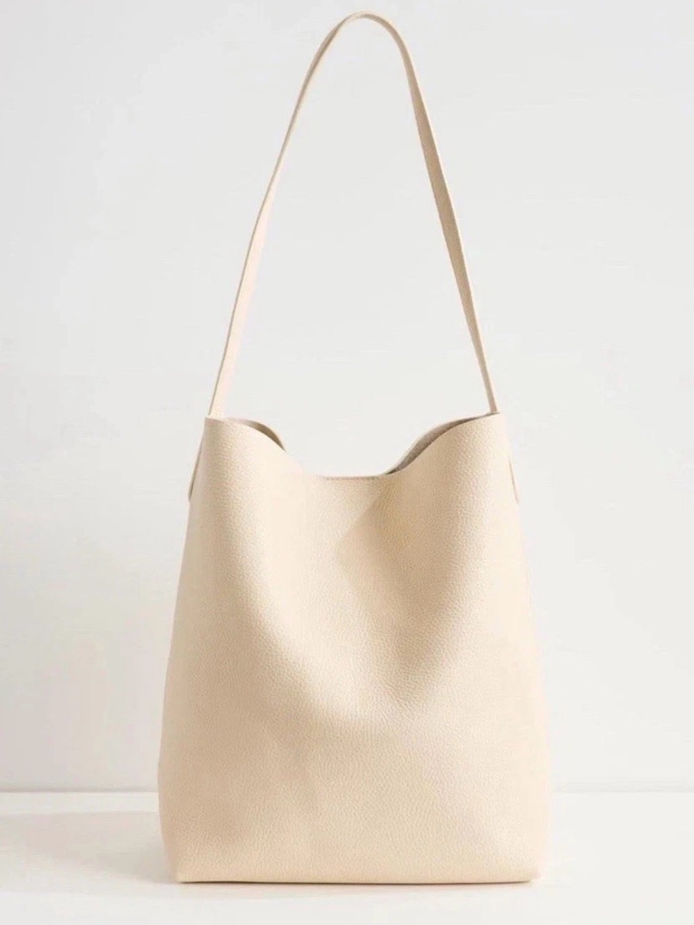 Mansur Gavriel Everyday Cabas Leather Hobo Bag